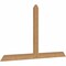 Ekena Millwork Portland Timber Gable Bracket, Western Red Cedar, 60"W x 35"H x 1 1/2"D x 3 1/2"F, 14/12 Pitch GBW060X35X0204POR00SWR - alternate 2